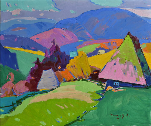 Sunny day par Alexander Shandor, Peinture en vente sur Singulart