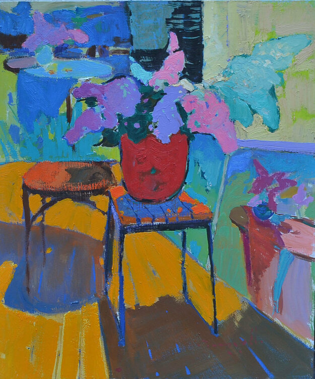 Still Life in the Interior Alexander Shandor