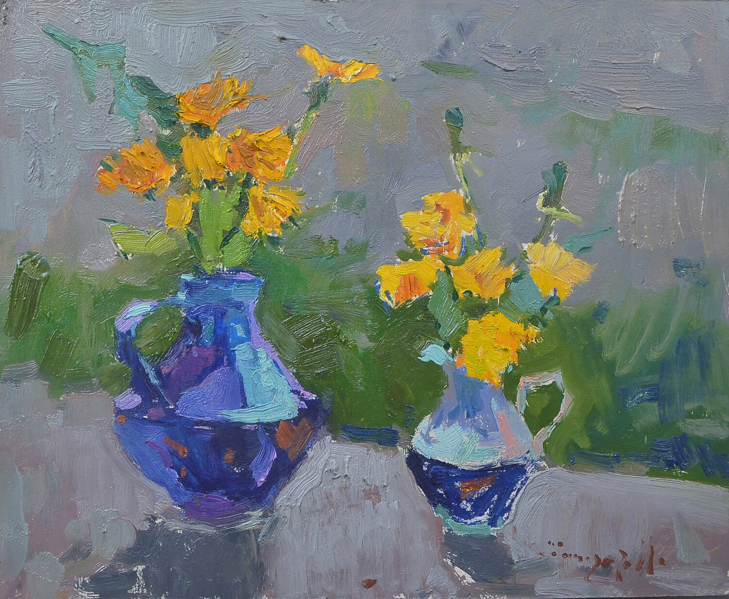 Dandelion _ oil on cardboard Alexander Shandor