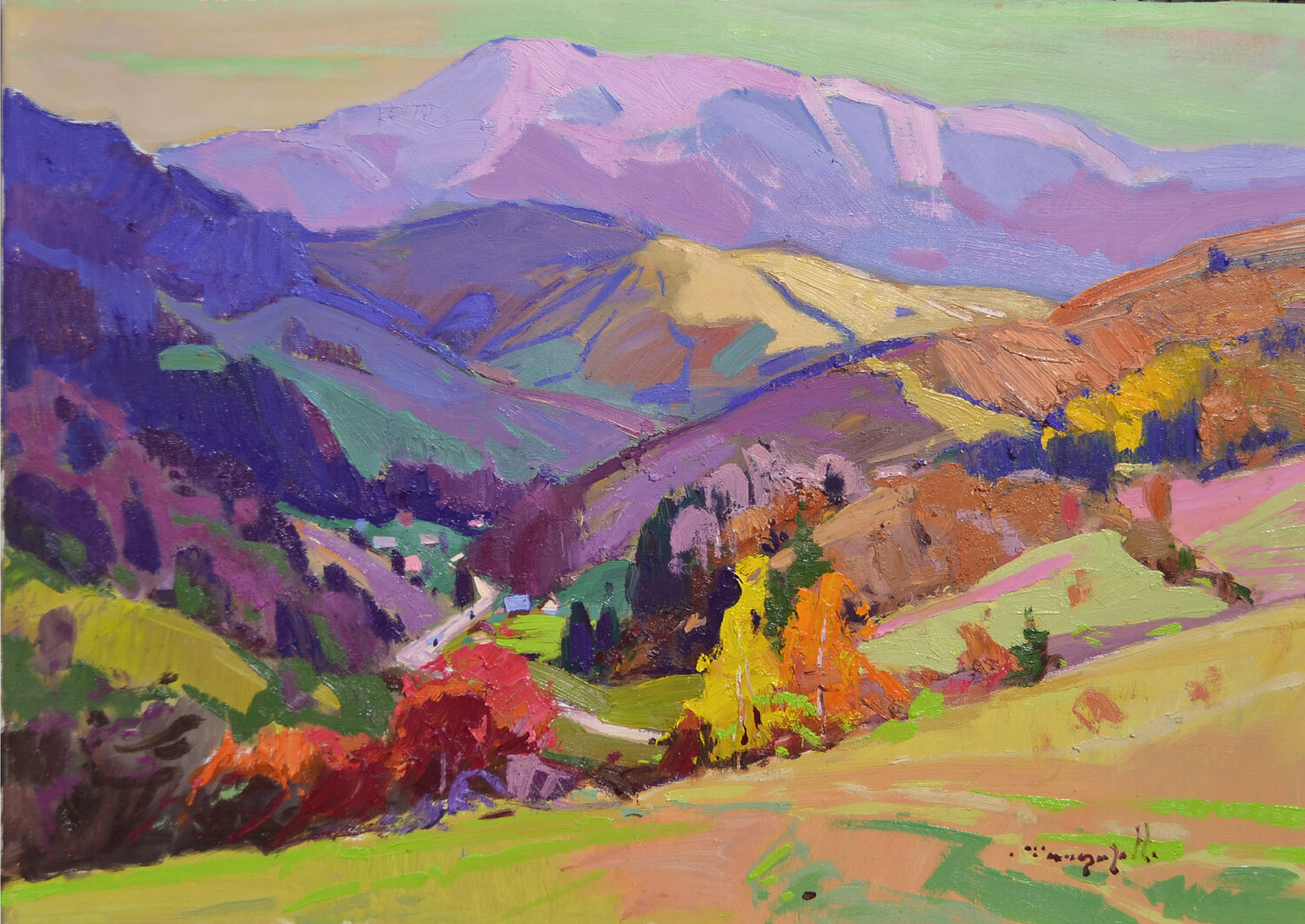Pink Carpathians Alexander Shandor