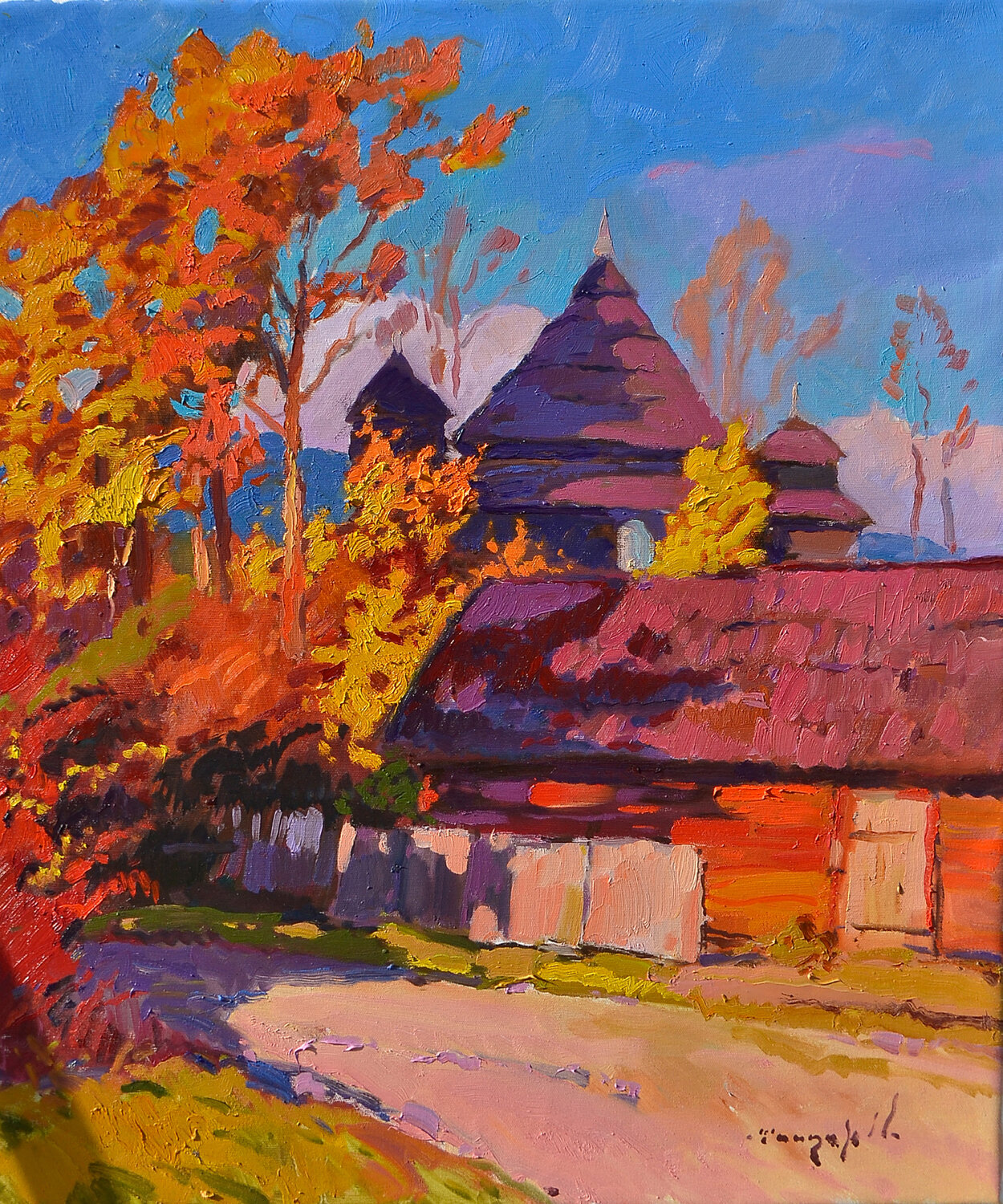 Uzhok Church Alexander Shandor