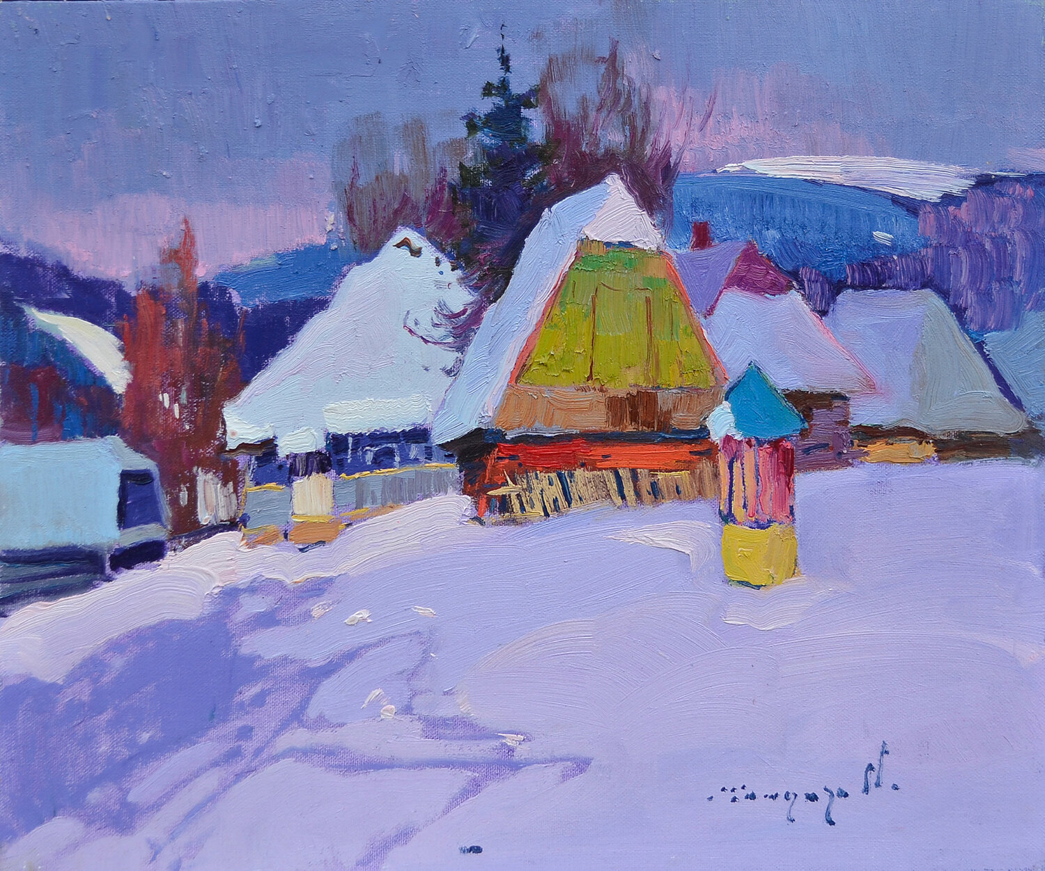 Frosty Evening Alexander Shandor