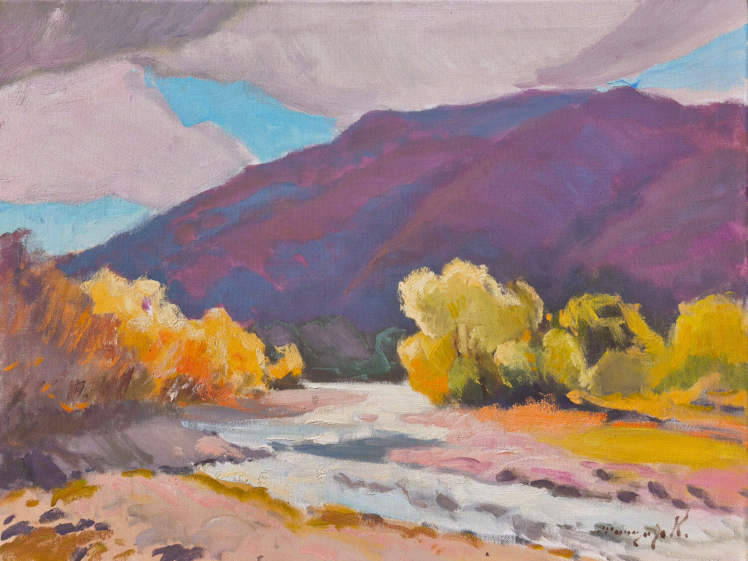 Backlight Alexander Shandor Original painting for sale