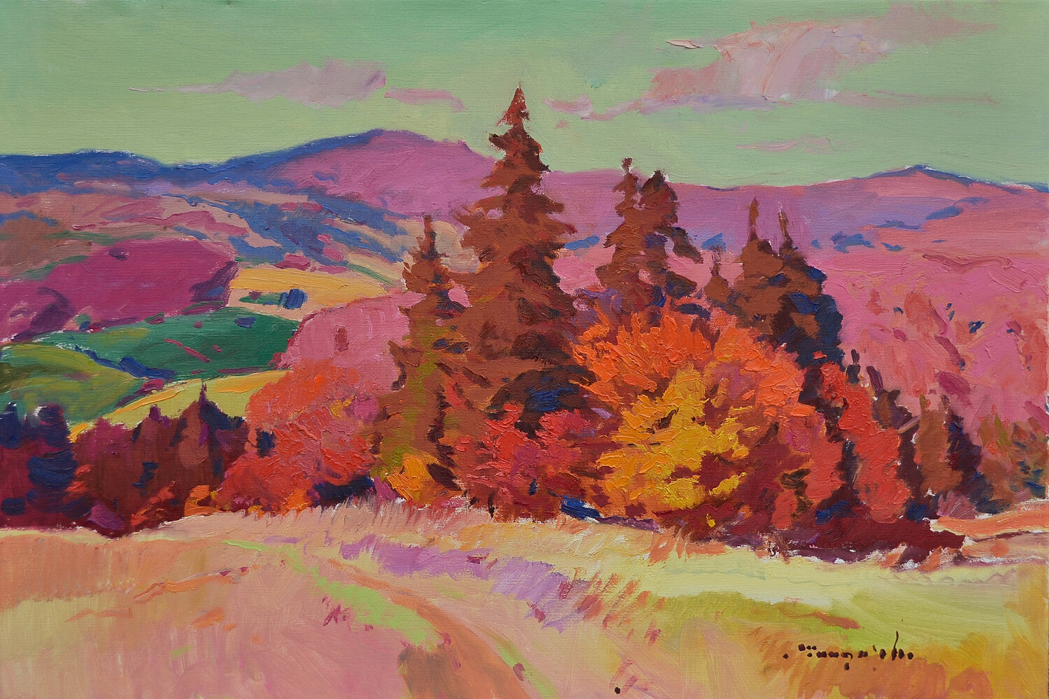Pink Autumn Alexander Shandor