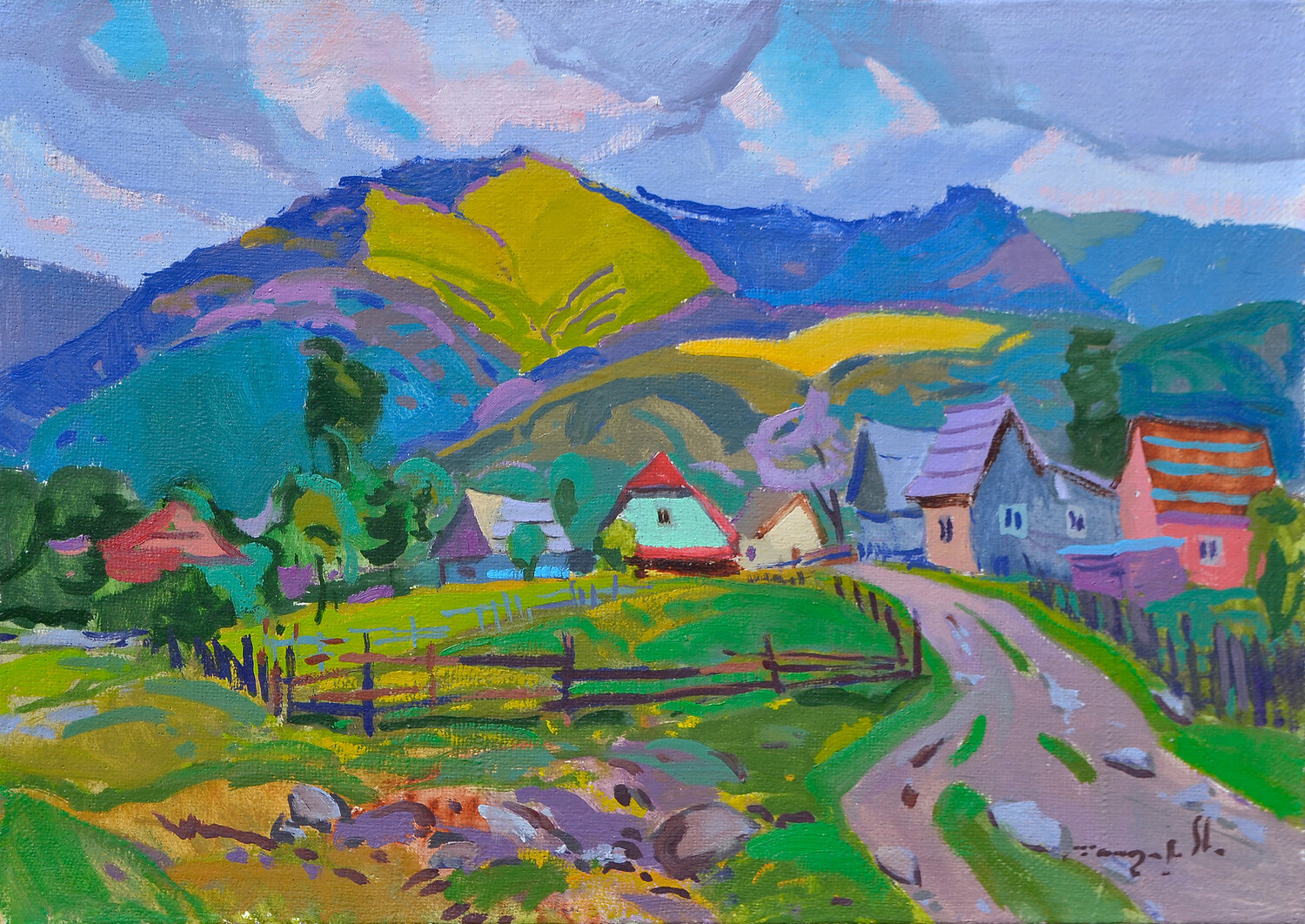 Green Serenity Alexander Shandor