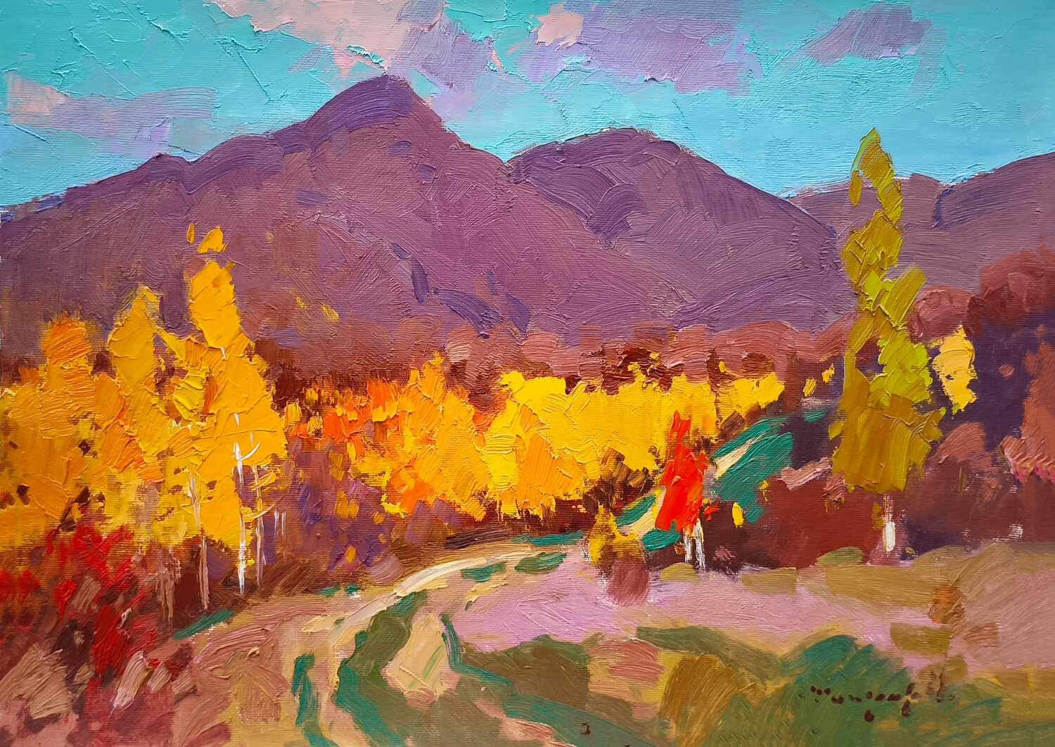 October in the Carpathians Alexander Shandor