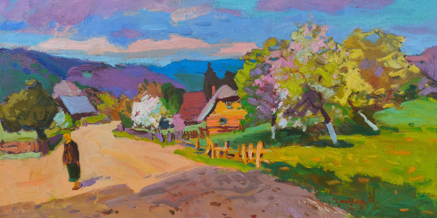 Home Among Flowers Alexander Shandor