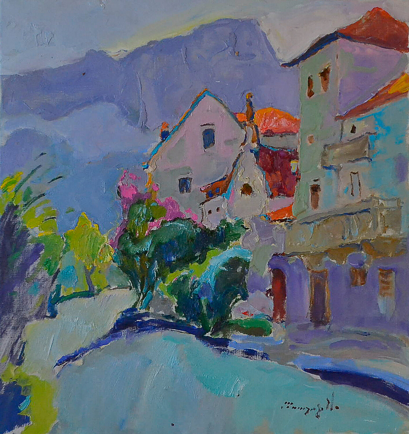 Embankment in Prcanj Alexander Shandor