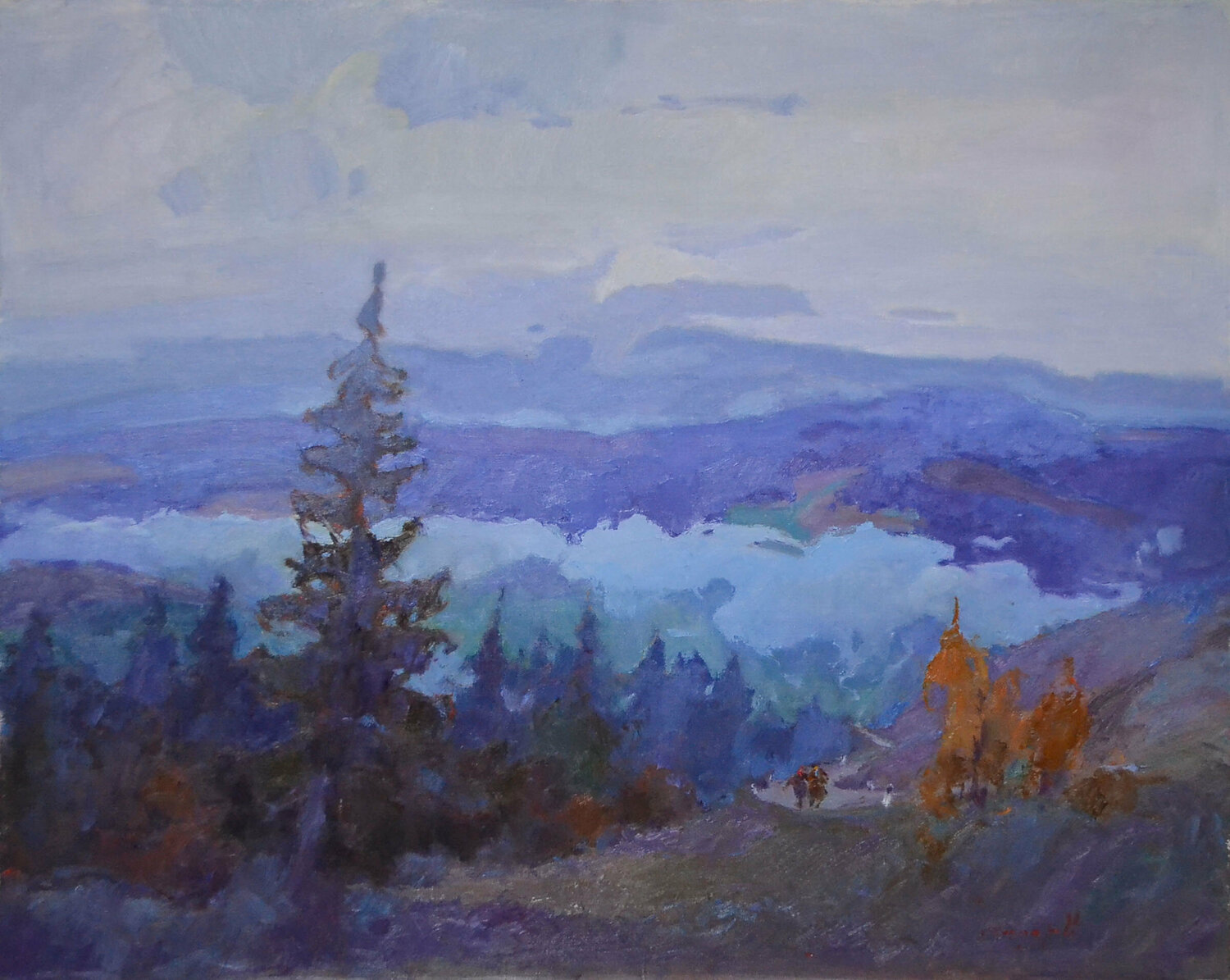 Floating mist Alexander Shandor