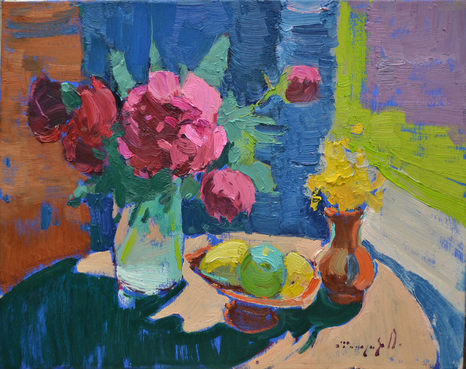 Bouquet of peonies Alexander Shandor