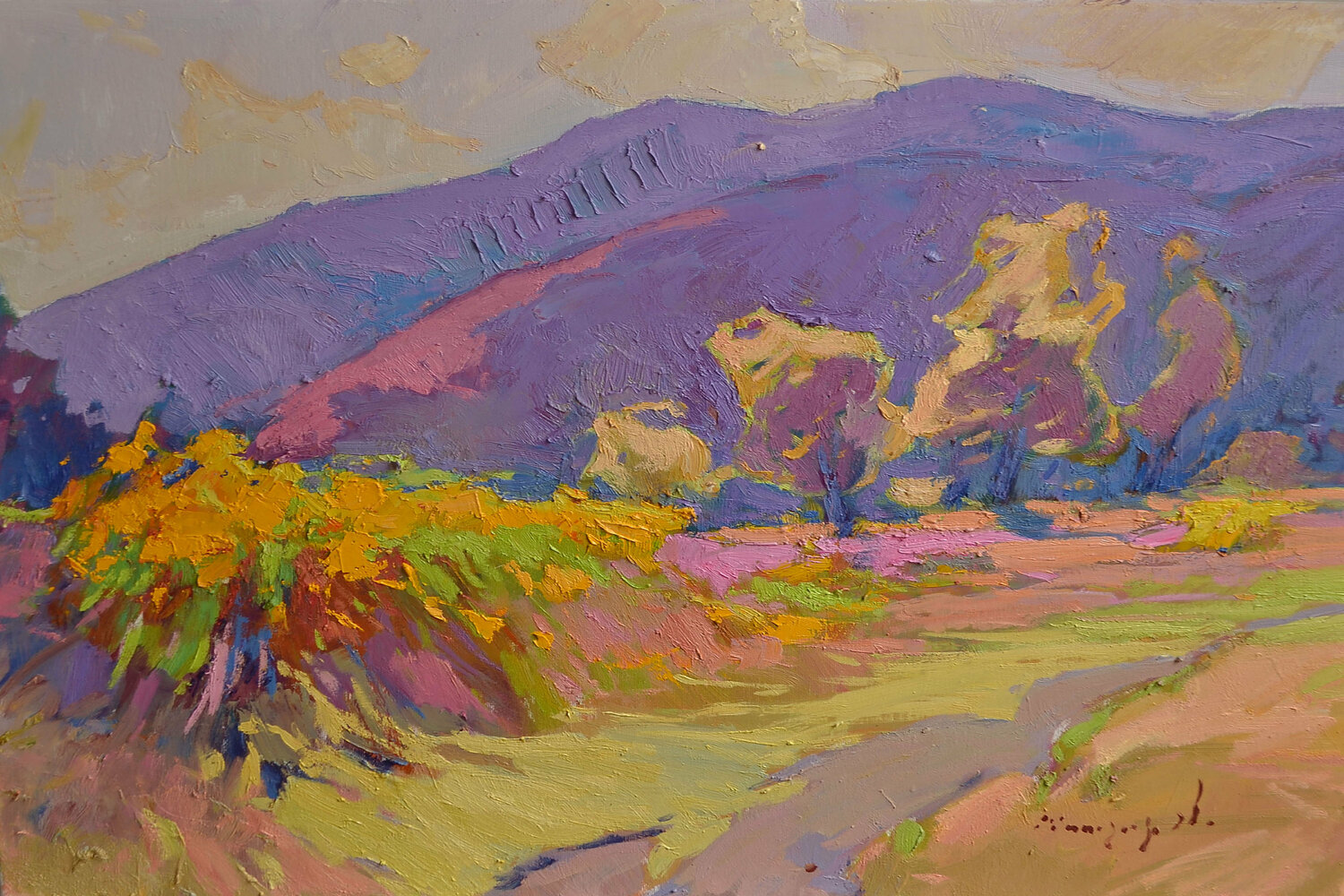 Yellow fields Alexander Shandor