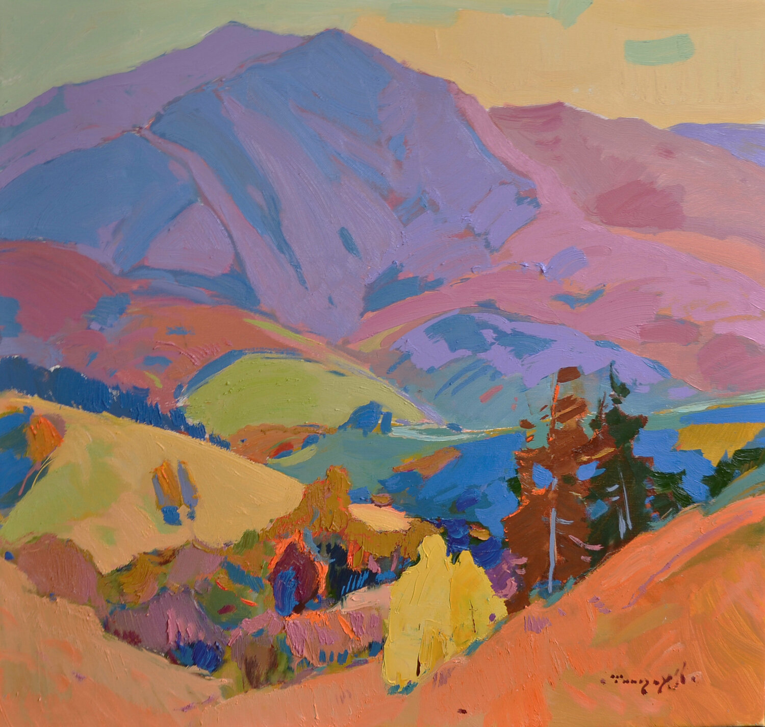 Mountains giants Alexander Shandor