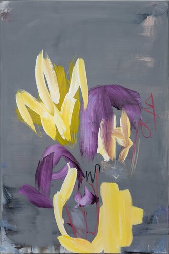 Floral I di Monika Herschberger, Pittura in vendita su Singulart