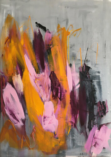 VIbration di Monika Herschberger, Pittura in vendita su Singulart