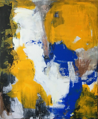 Zwiegespräch di Monika Herschberger, Pittura in vendita su Singulart