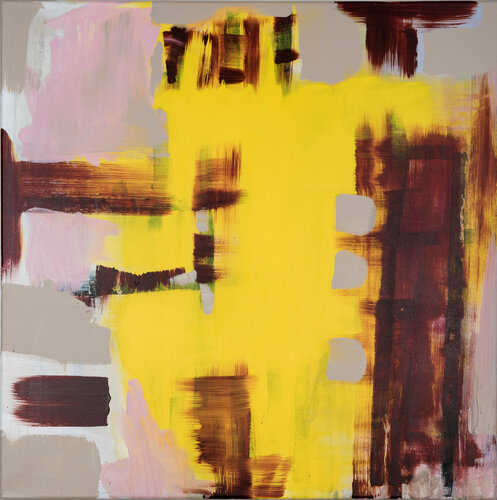 Quadrat IX / Square IX von Monika Herschberger, Malerei kaufen auf Singulart