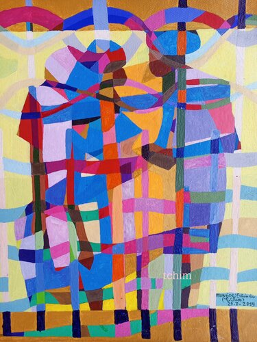 Forgive me van Maurice Tchinda, Schilderij te koop op Singulart