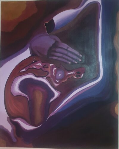 Dounya Mousso von Marie Dione, Malerei kaufen auf Singulart