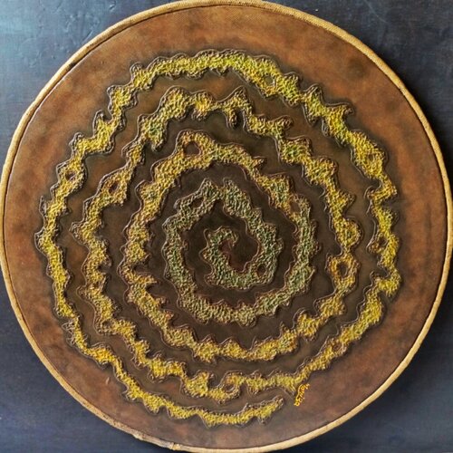 Poussée de vert by Marie Dione, Painting for Sale on Singulart