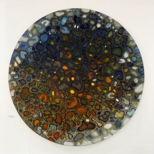 Cosmos équilibre van Marie Dione, Schilderij te koop op Singulart