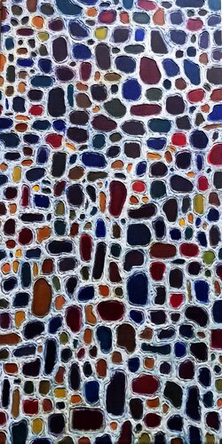 Liens-chromatiques by Marie Dione, Painting for Sale on Singulart
