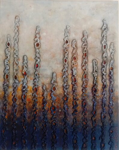 "Lignes de vies" #2 by Marie Dione, 회화 for Sale on Singulart