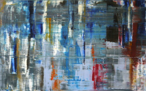 Walking By van Niki Hare, Schilderij te koop op Singulart