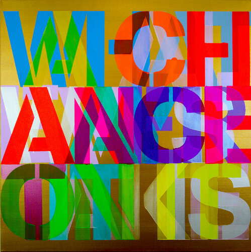 TAKE A CHANCE ON IT di Niki Hare, Pittura in vendita su Singulart