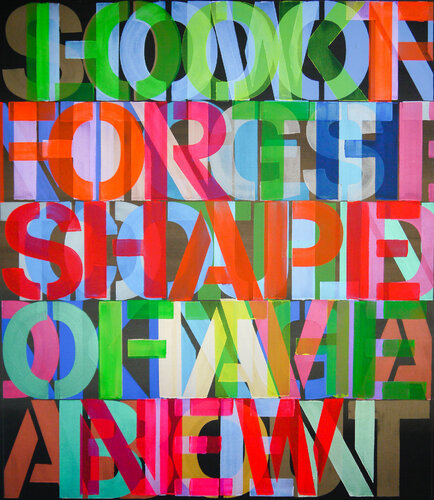 The Shape Of The New di Niki Hare, Pittura in vendita su Singulart