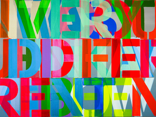 Very Different di Niki Hare, Pittura in vendita su Singulart