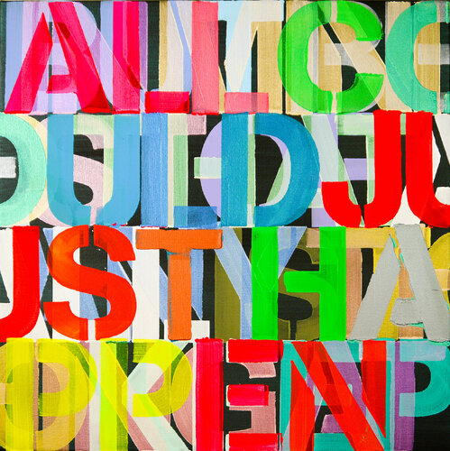 Just Happen di Niki Hare, Pittura in vendita su Singulart