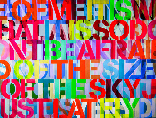 Don't Be Afraid van Niki Hare, Schilderij te koop op Singulart