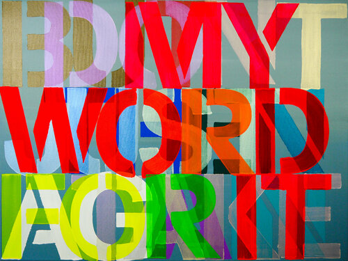 My Word For It van Niki Hare, Schilderij te koop op Singulart