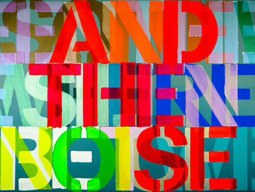 And The Noise van Niki Hare, Schilderij te koop op Singulart
