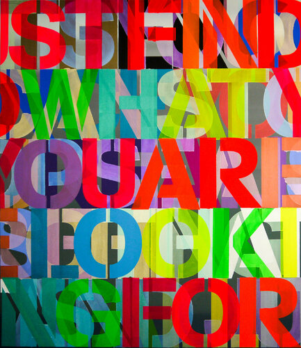 Stop Searching van Niki Hare, Schilderij te koop op Singulart