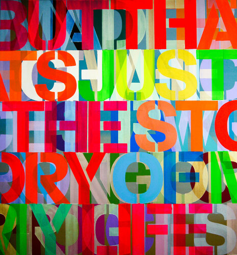 Just The Story (Of My Life) van Niki Hare, Schilderij te koop op Singulart