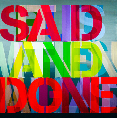 Said And Done van Niki Hare, Schilderij te koop op Singulart