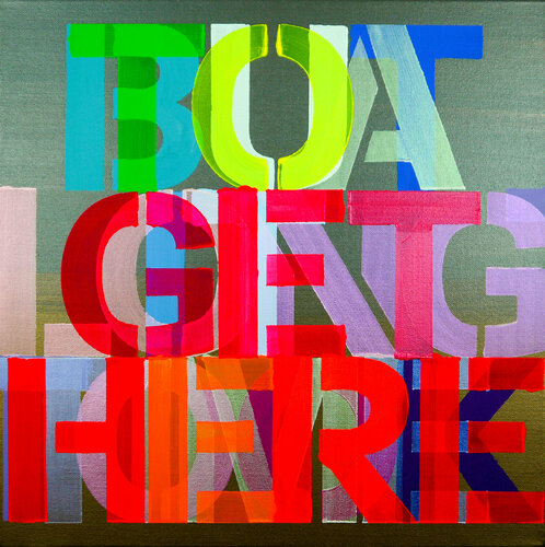 To Get Here van Niki Hare, Schilderij te koop op Singulart