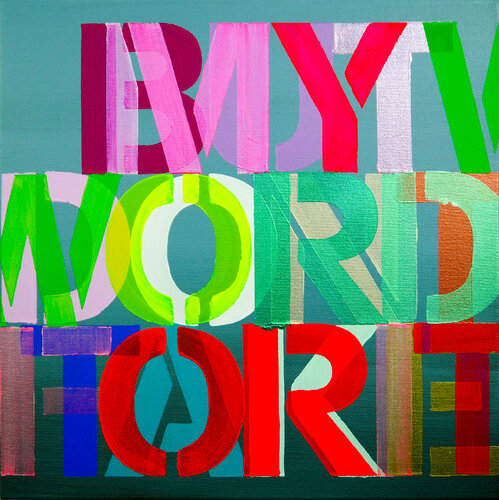 My Word For It van Niki Hare, Schilderij te koop op Singulart