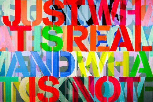 What Is Real (And What Is Not) van Niki Hare, Schilderij te koop op Singulart