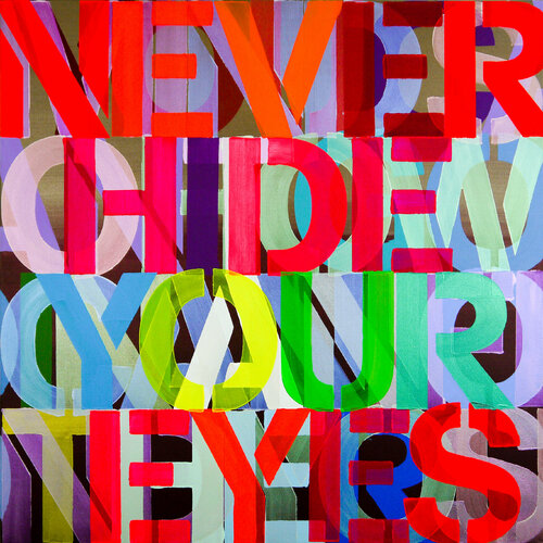 Never Hide Your Eyes van Niki Hare, Schilderij te koop op Singulart