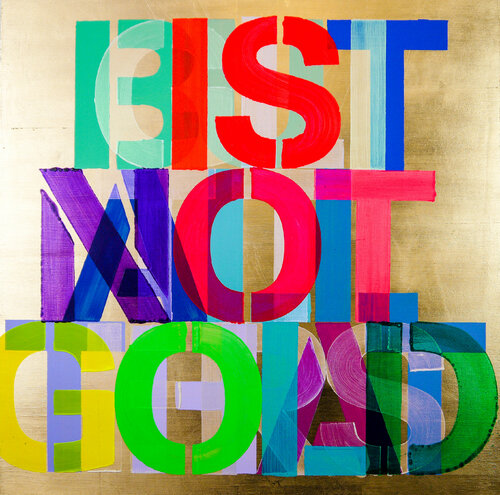 Is Not Gold van Niki Hare, Schilderij te koop op Singulart