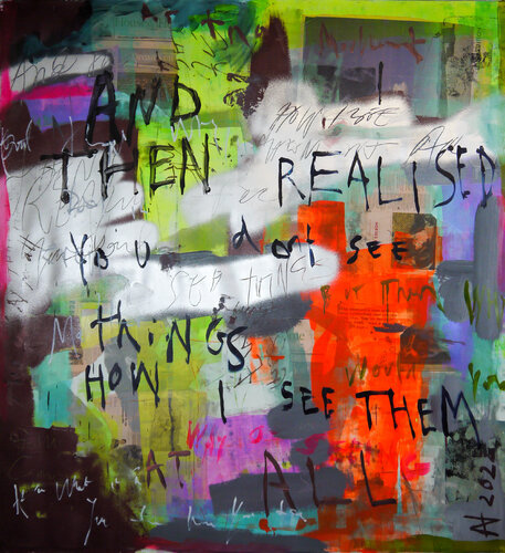 And Then I Realised van Niki Hare, Schilderij te koop op Singulart