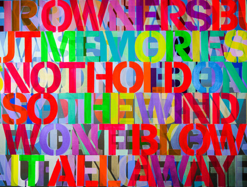 So The Wind van Niki Hare, Schilderij te koop op Singulart