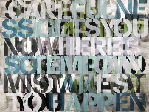 Carefulness Gets You Nowhere van Niki Hare, Schilderij te koop op Singulart