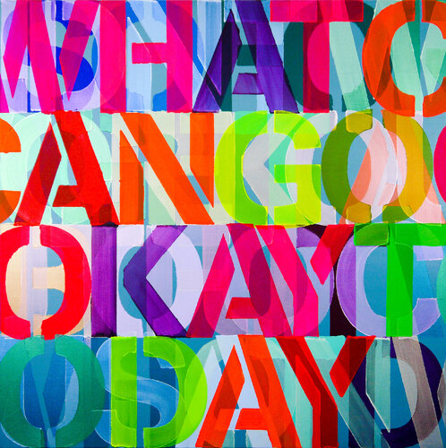 What Can Go Okay Today van Niki Hare, Schilderij te koop op Singulart