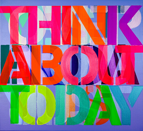 Think About Today van Niki Hare, Schilderij te koop op Singulart