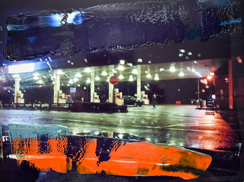 OPP 1 (petrol station) van Niki Hare, Andere media te koop op Singulart