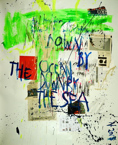 Ocean 2 by Niki Hare, Work on Paper for Sale on Singulart