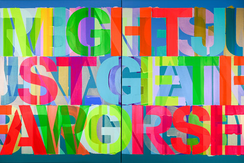 Far Worse  (Diptych) Niki Hare